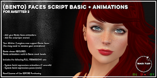 [Black Tulip] Script - BENTO Faces BASIC+Anim - AVsitter Plugin