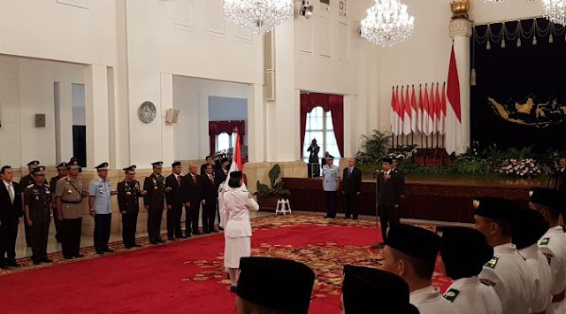 pengukuhan paskibraka