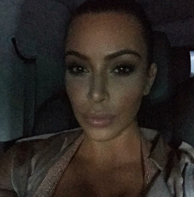 Kim K celebrates 45 million IG followers with grainy boob photos
