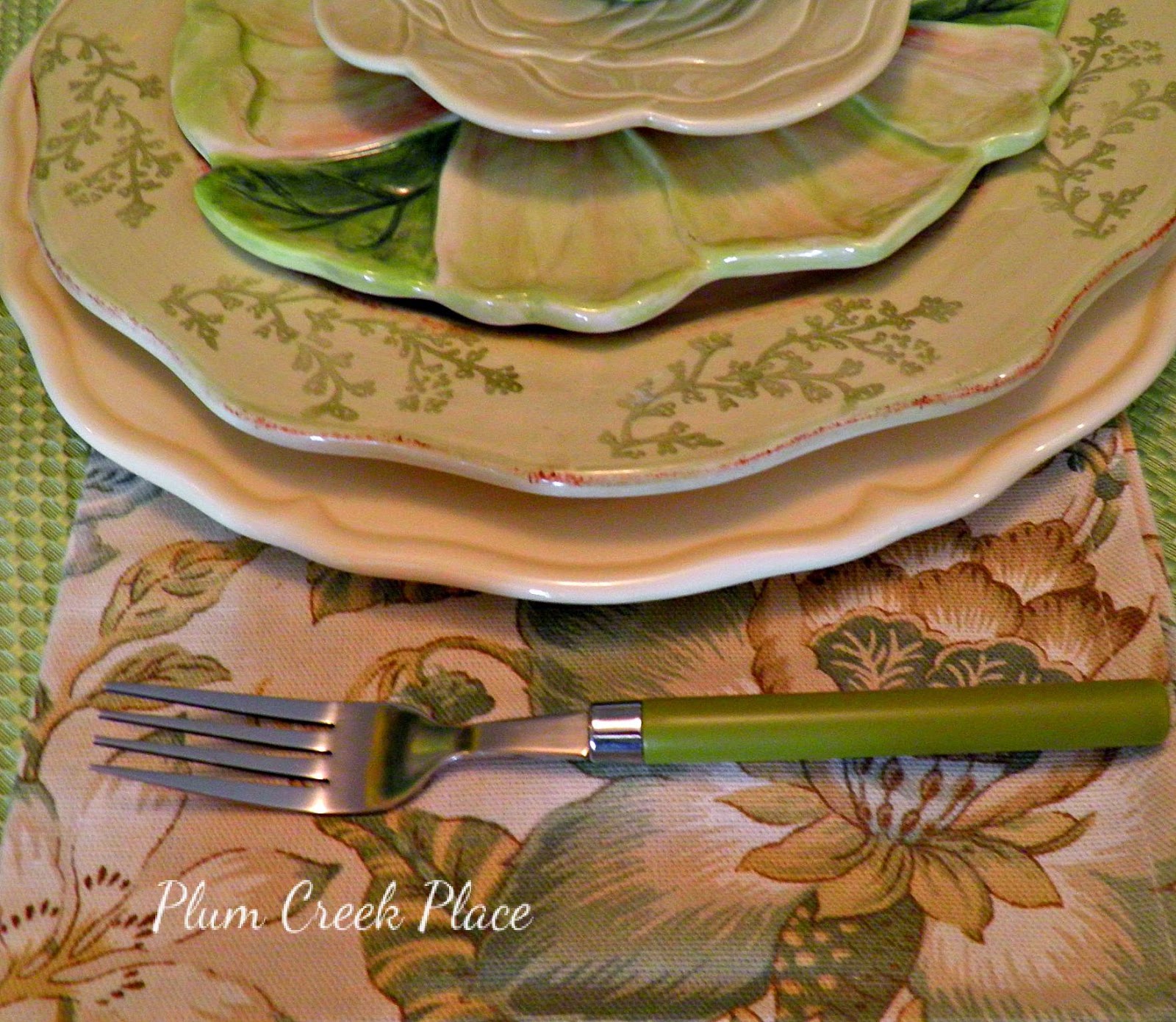Easter Tablescape, Bunny tablescape, flop eared bunnies 