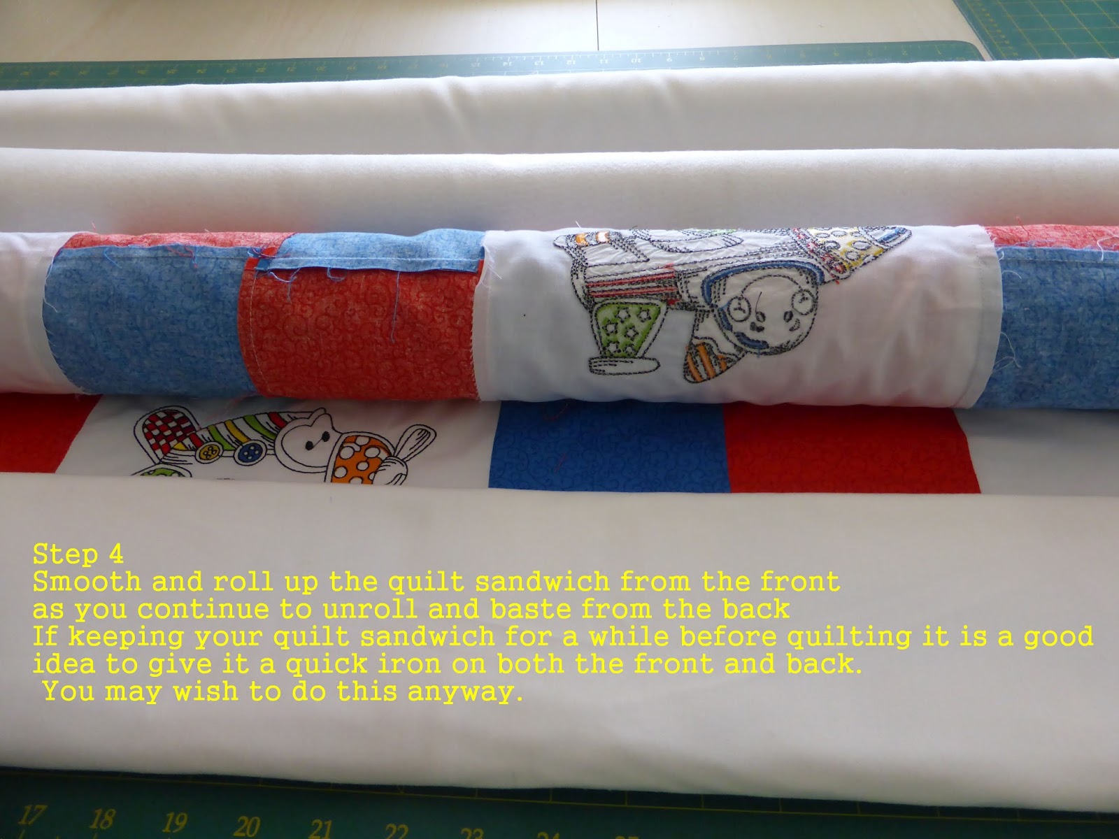 Vicki's Fabric Creations Another new quilt pattern and sandwiching a