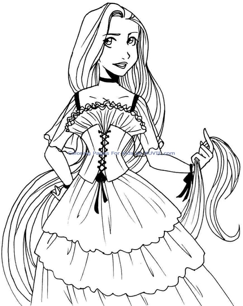 Download HD Baby Disney Princess Coloring Pages Pictures - Coloring ...