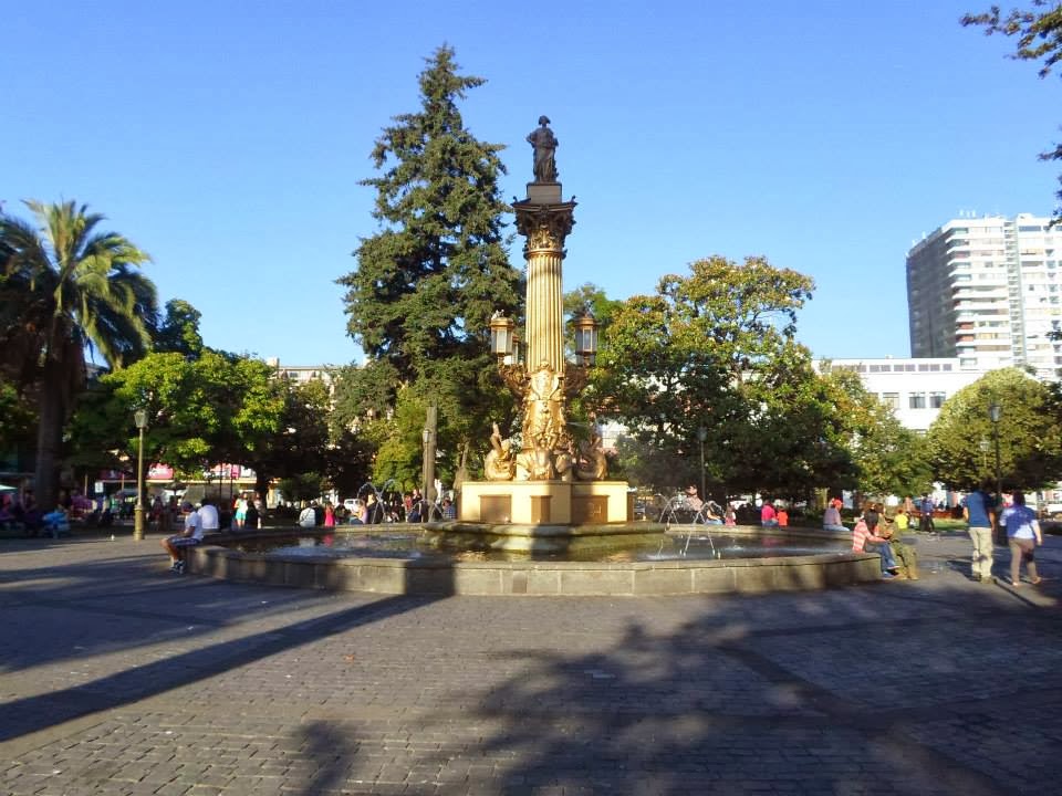 Fotos de la Plaza Independencia de Concepción (Del año 2014)