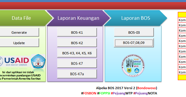 Aplikasi Alpeka Bos 2018