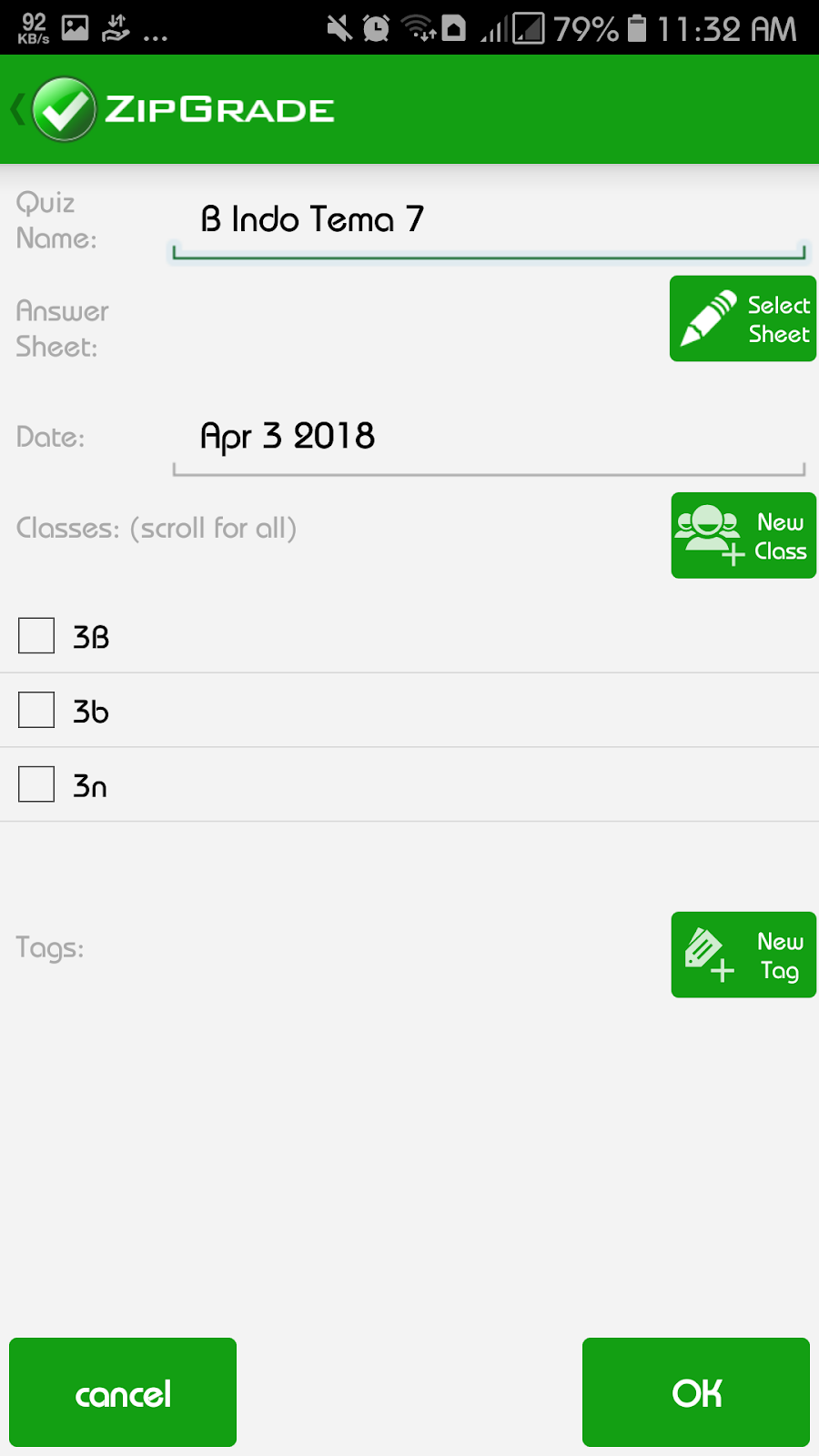 Sheets select