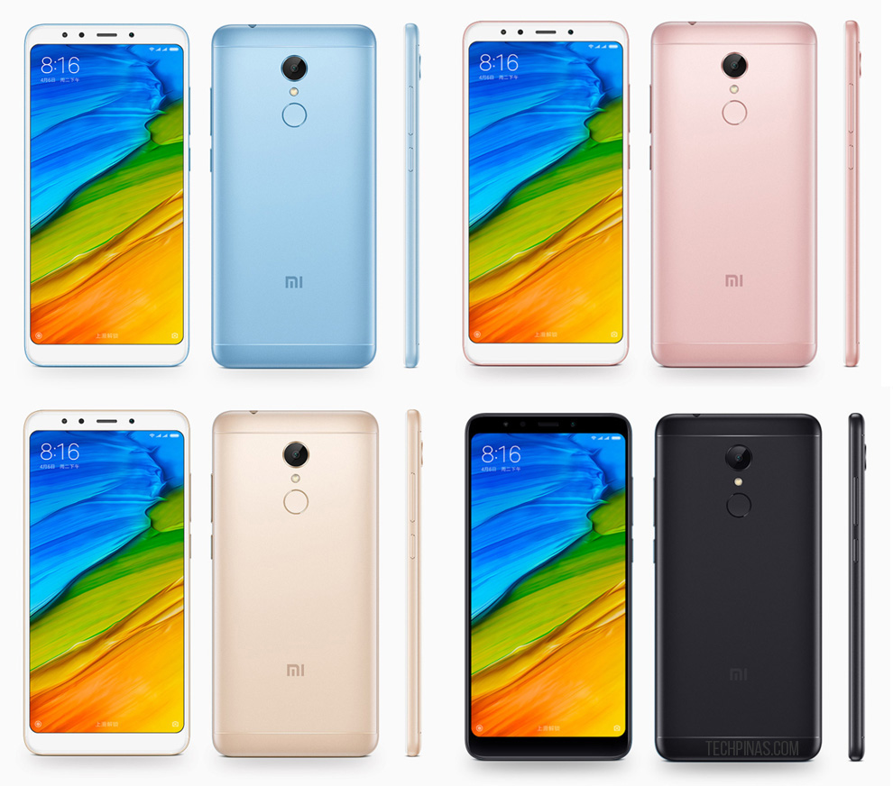 Xiaomi Redmi 5 Версии