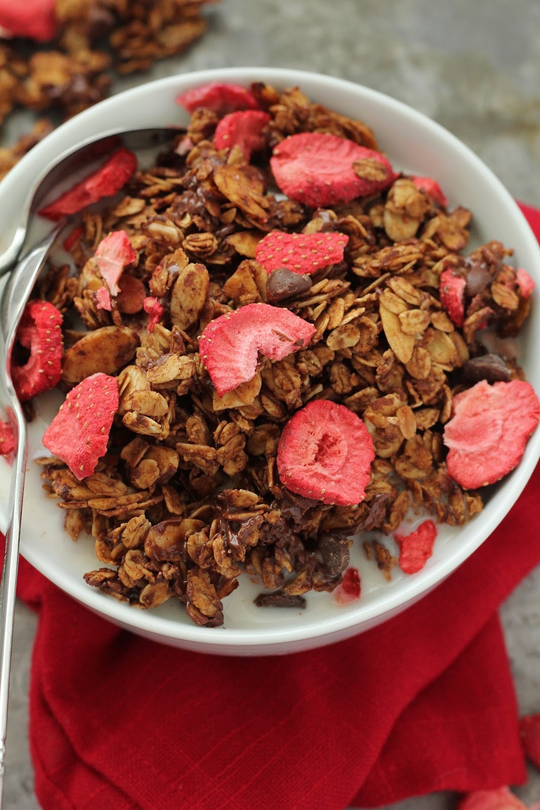 Strawberry Dark Chocolate Granola