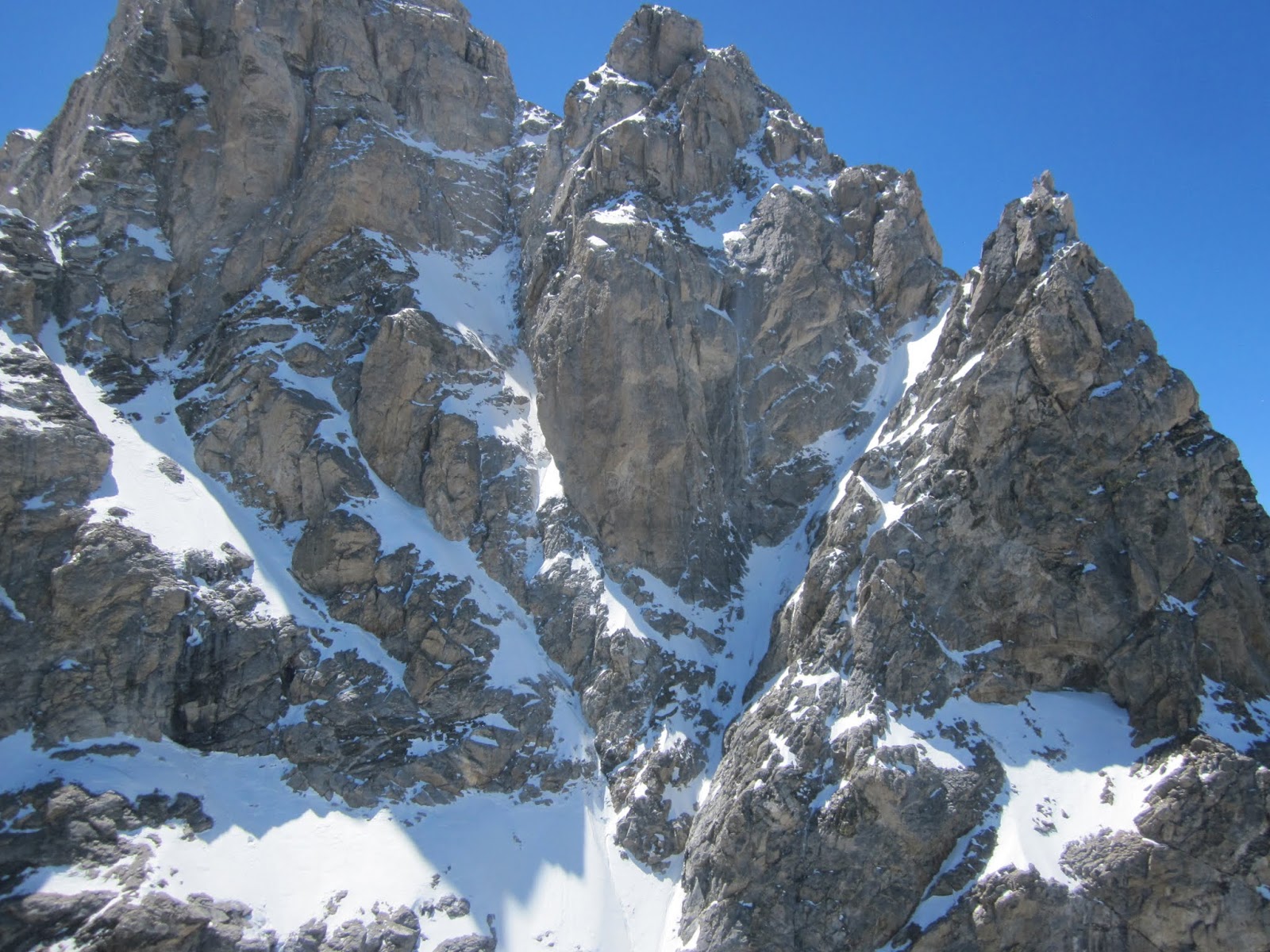 Grand Teton National Park Grand Teton Black Ice Couloir 2018