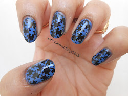nail autism awareness nails