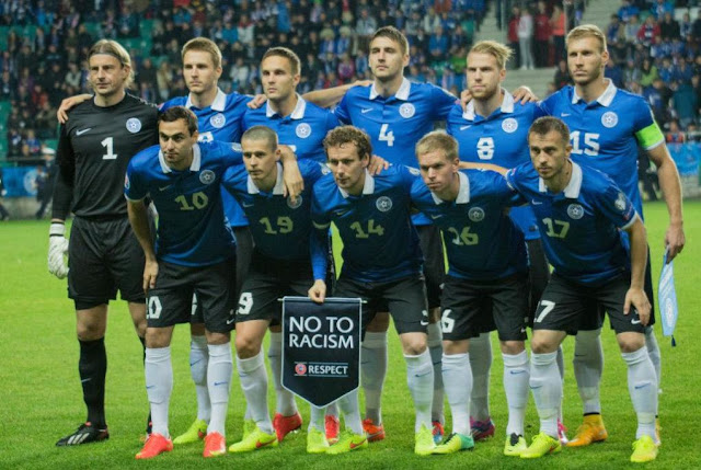 エストニア代表 2014-15年ユニフォーム-ホーム