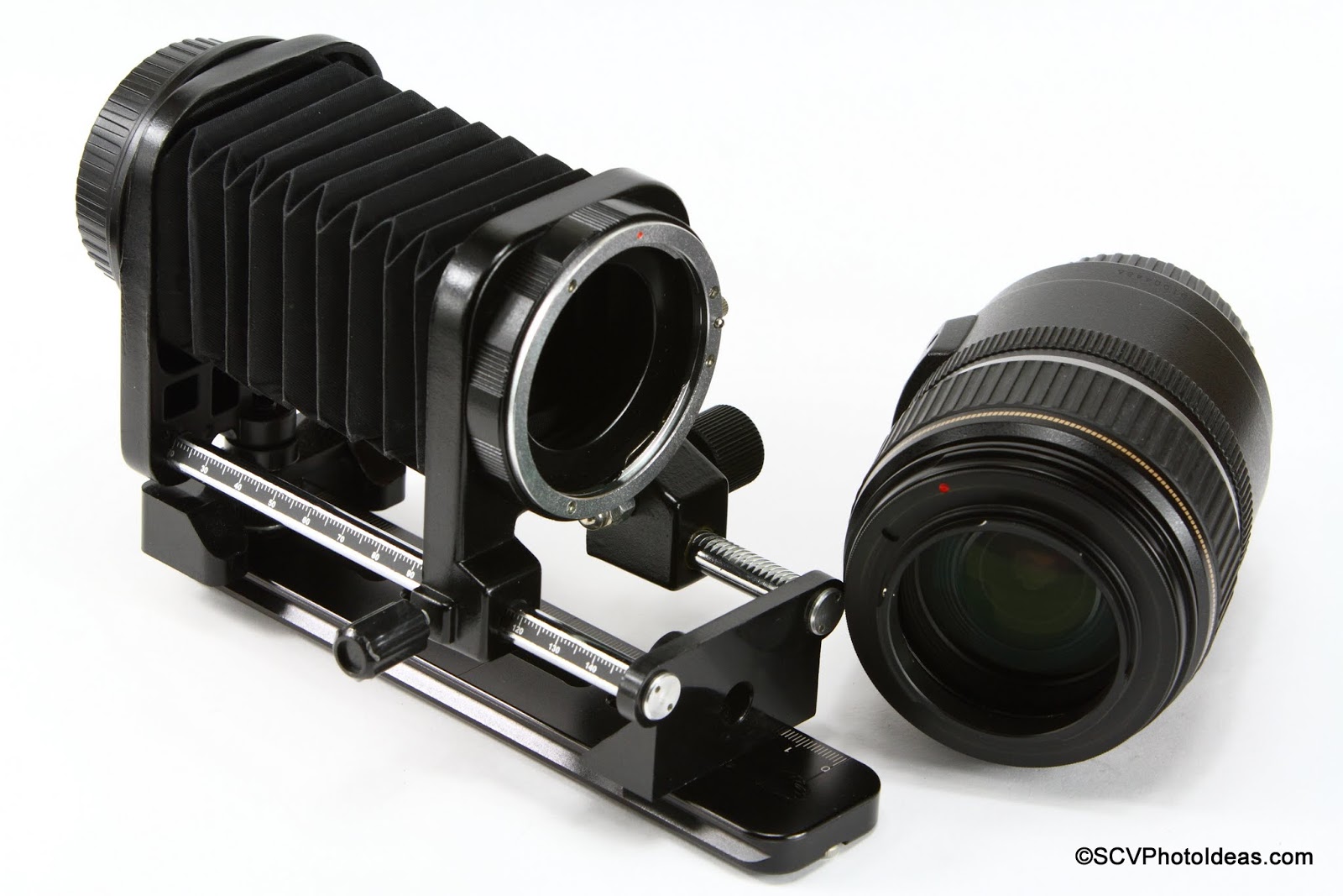 S.C.V. Photography Ideas Reverse Mount Lens Adapter Rings for Canon EF