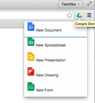 TeachingTechNix: Google Docs Quick Create