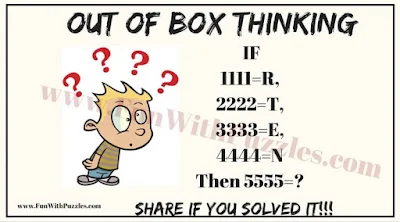 Out of Box Thinking Brain Teaser