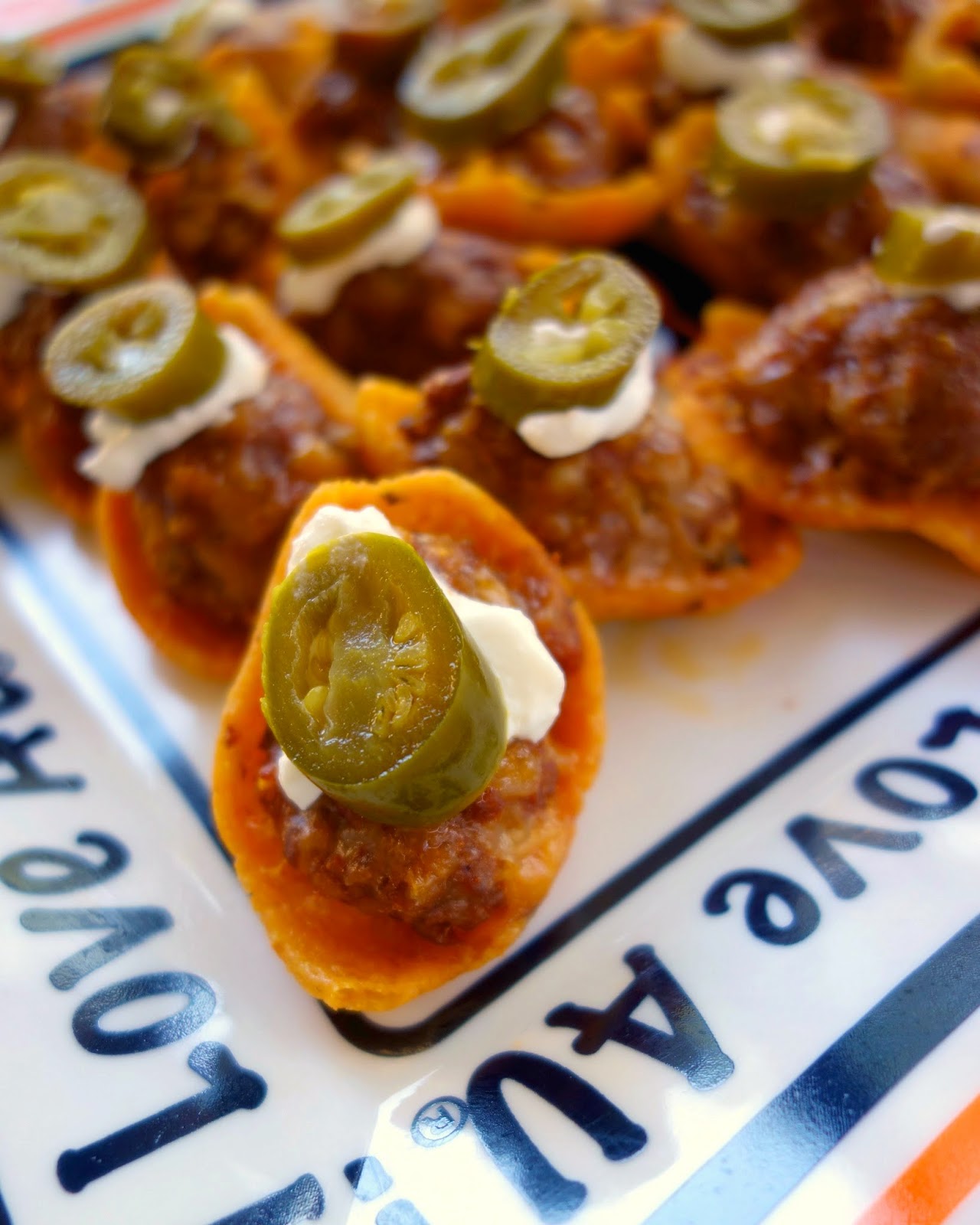 Chili Cheese Stuffed Fritos {Football Friday} Plain Chicken®
