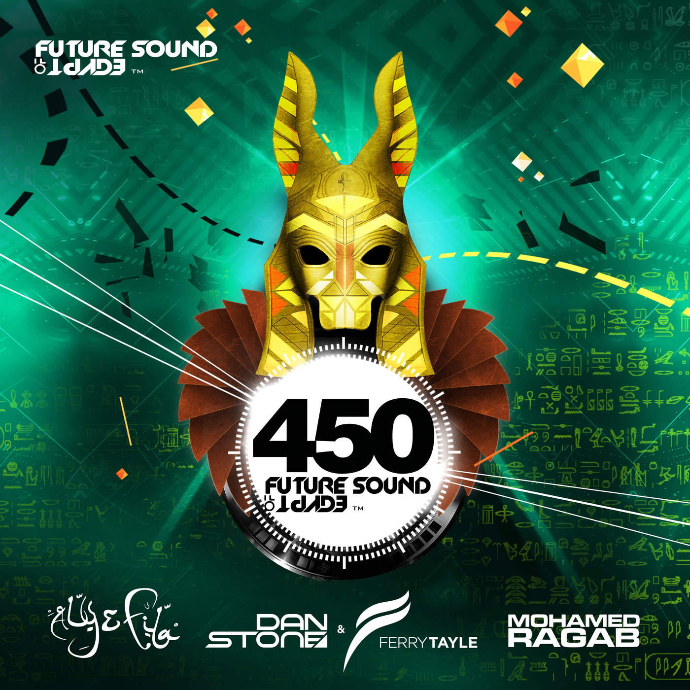 Future Sound of Egypt 450, mixed by Aly & Fila, Dan Stone & Ferry Tayle