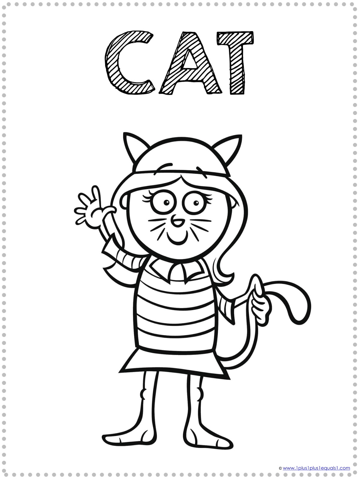 Costume Kids Coloring Pages - Malvorlage