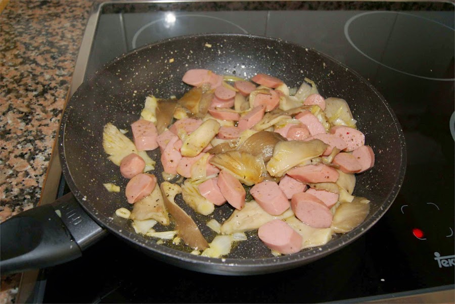 sartenada de setas paso 3