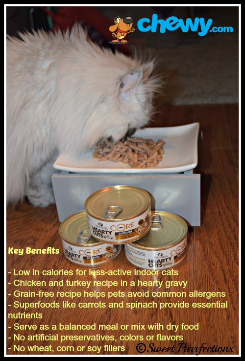 Sweet Purrfections Wellness Core Grain Free Hearty Cuts Chewy