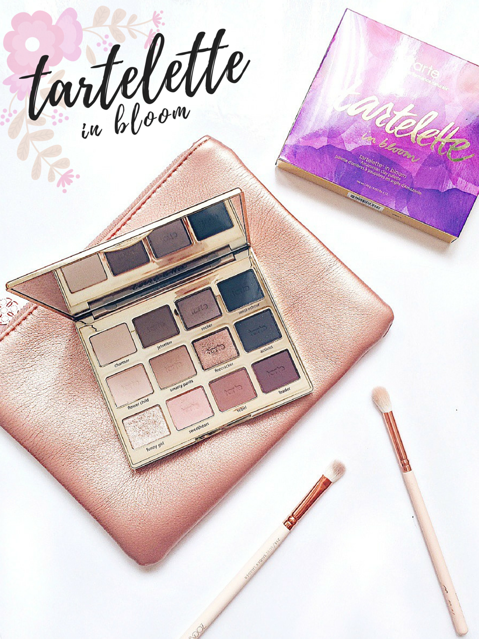 Tarte Tartelette in Bloom Eyeshadow Palette Mademoiselle Dena.