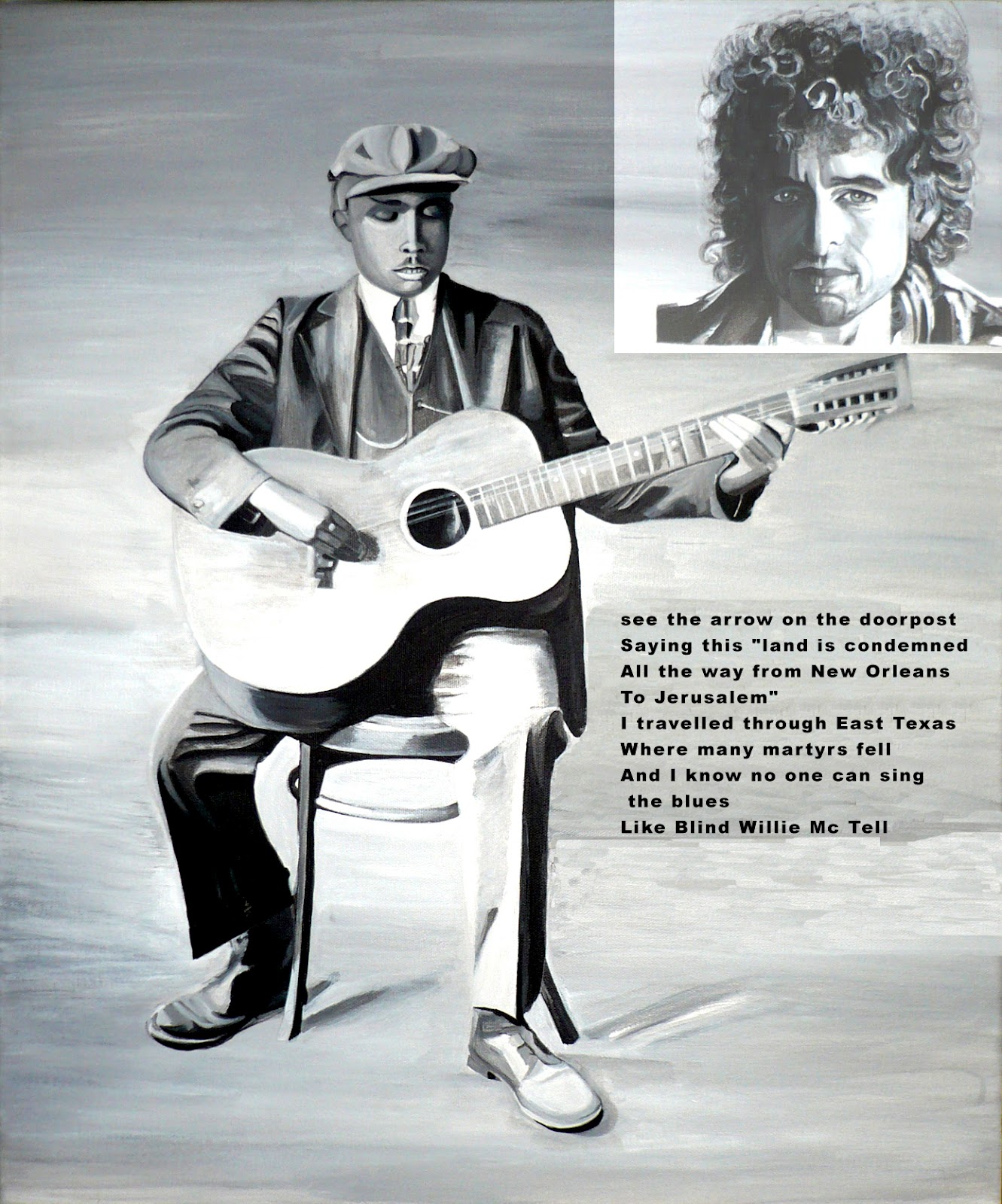 BOB DYLAN Bob Dylan DRAWINGS AND PAINTINGS Songs illustrations