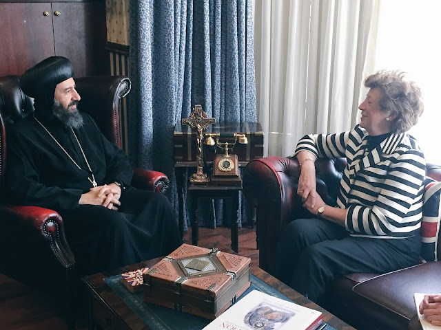 Bishop Angaelos & Baroness Anelay discuss Christians in the Middle East, Human Rights & Freedom of Religion