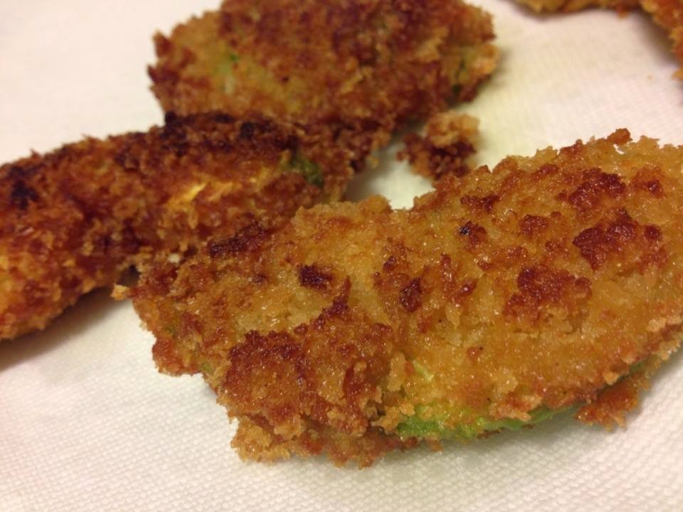 StayatHome Vegan Recipe Crispy Breaded Avocado Wedges