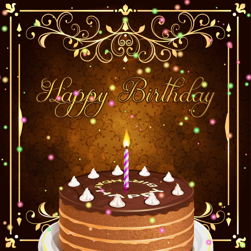 15 Most Elegant Happy Birthday GIF, Meme. Images to Share with Your jpg (800x800)