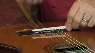 Отстройка классической гитары нижний порожек гитары