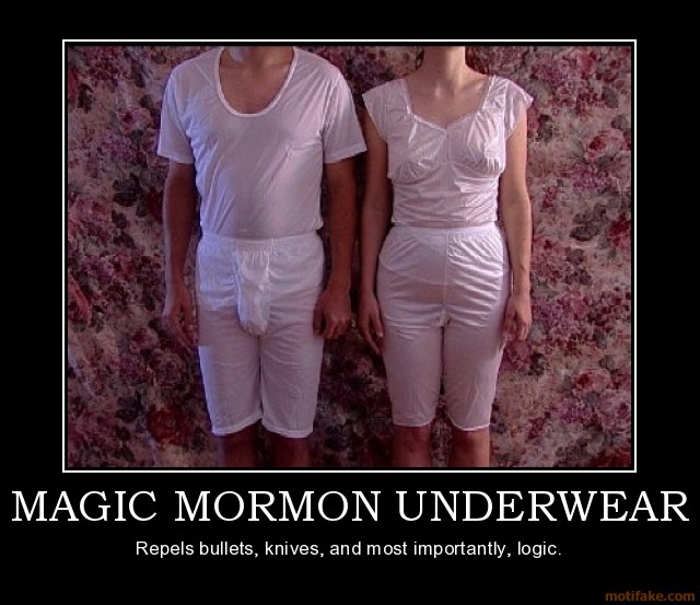 Babs the Bitch Egad Mormon Underwear.