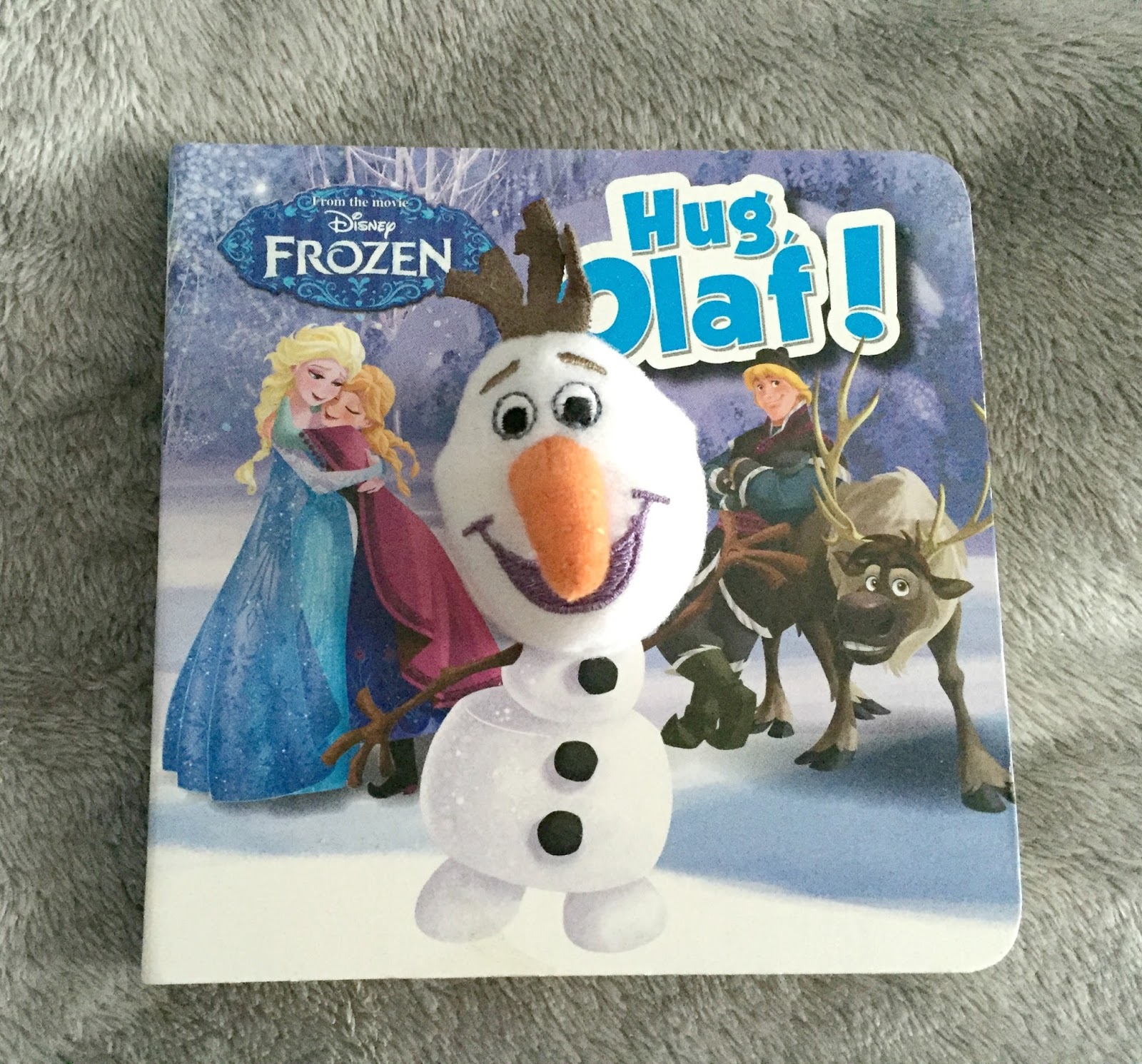 Hug Olaf Finger Puppet Book Review Newcastle Family Life