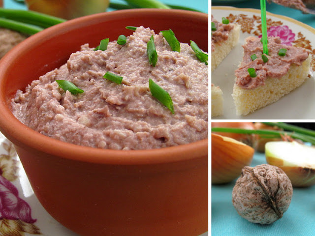 Паштет из фасоли (постный)