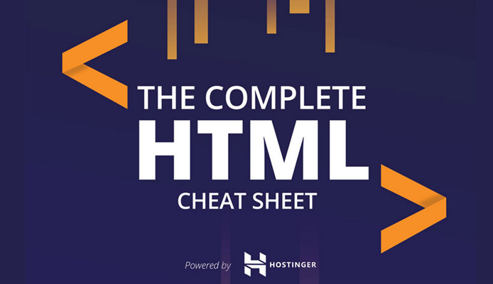 The Complete HTML Cheat Sheet