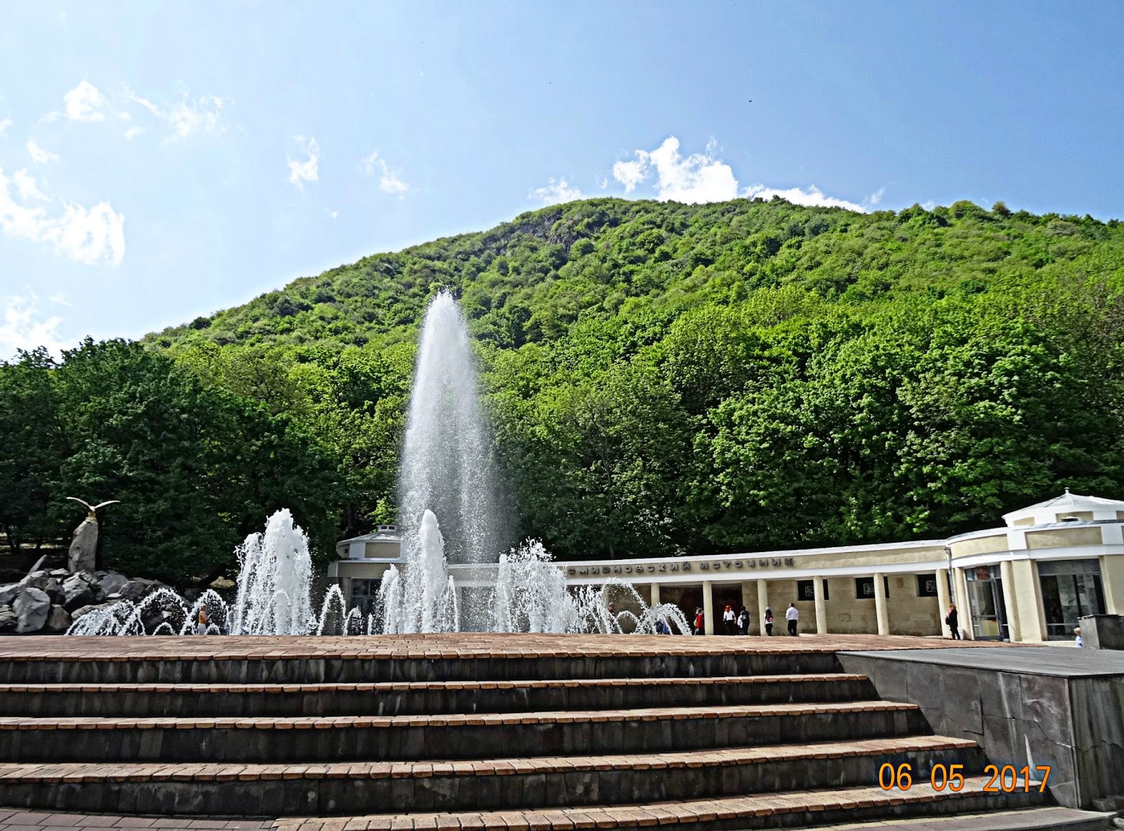 Фонтан Курортный парк Железноводск