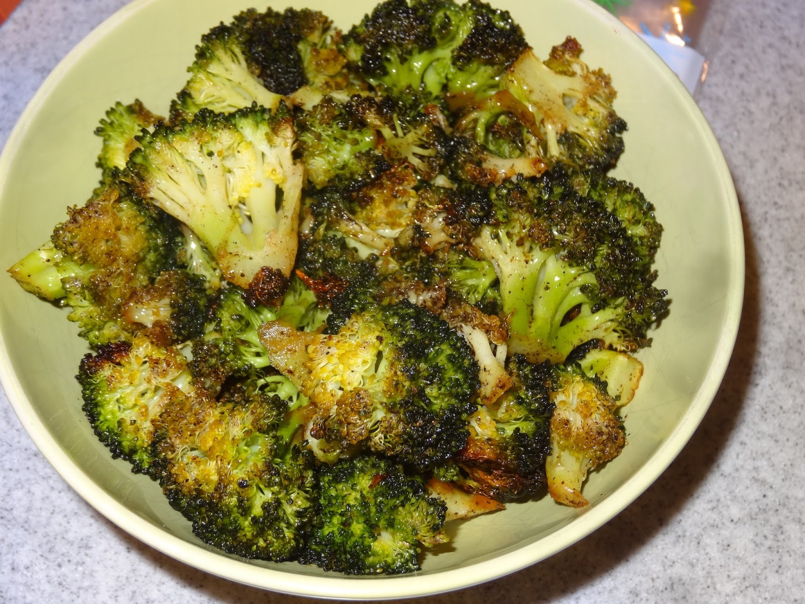 What's cookin', Mom? Roasted Broccoli with CuminChipotle Butter