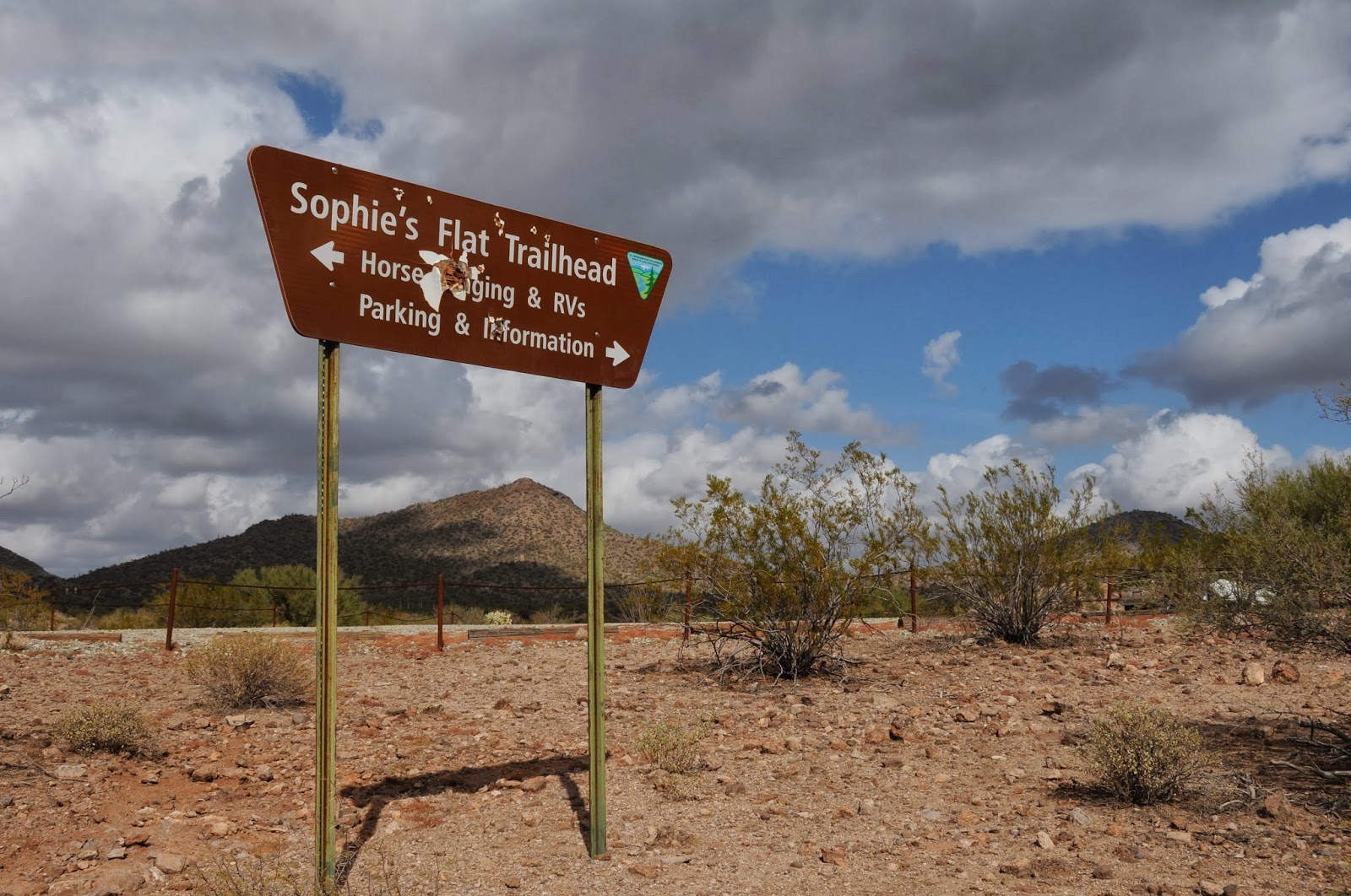 Arizona Hiking Take the “A” trail, out Wickenburg way.