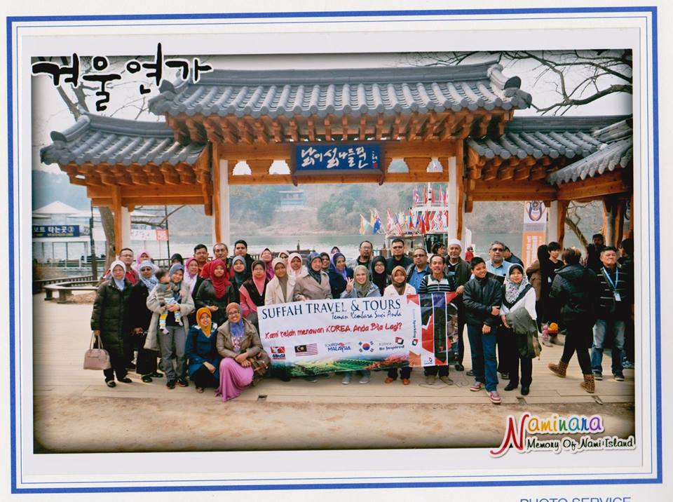 GROUP SUFFAH DI PULAU NAMI, KOREA