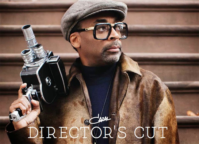 Cazal 2014 lookbook - The Director's Cut, featuring Spike Lee