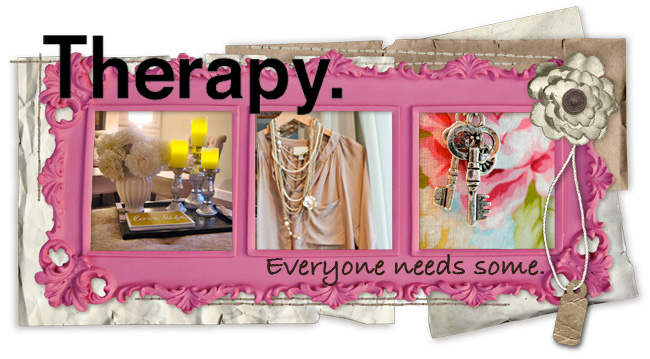 Therapy.  Everyone needs some.