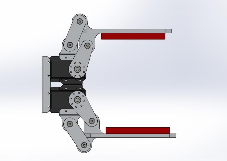 311. 4Bar Linkage Gripper (with Dynamixel RX64) Educational