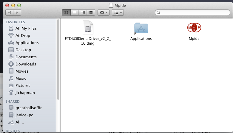 Create Iphone App and Pass Data Using WiFi to Chipkit Max32(Arduino)