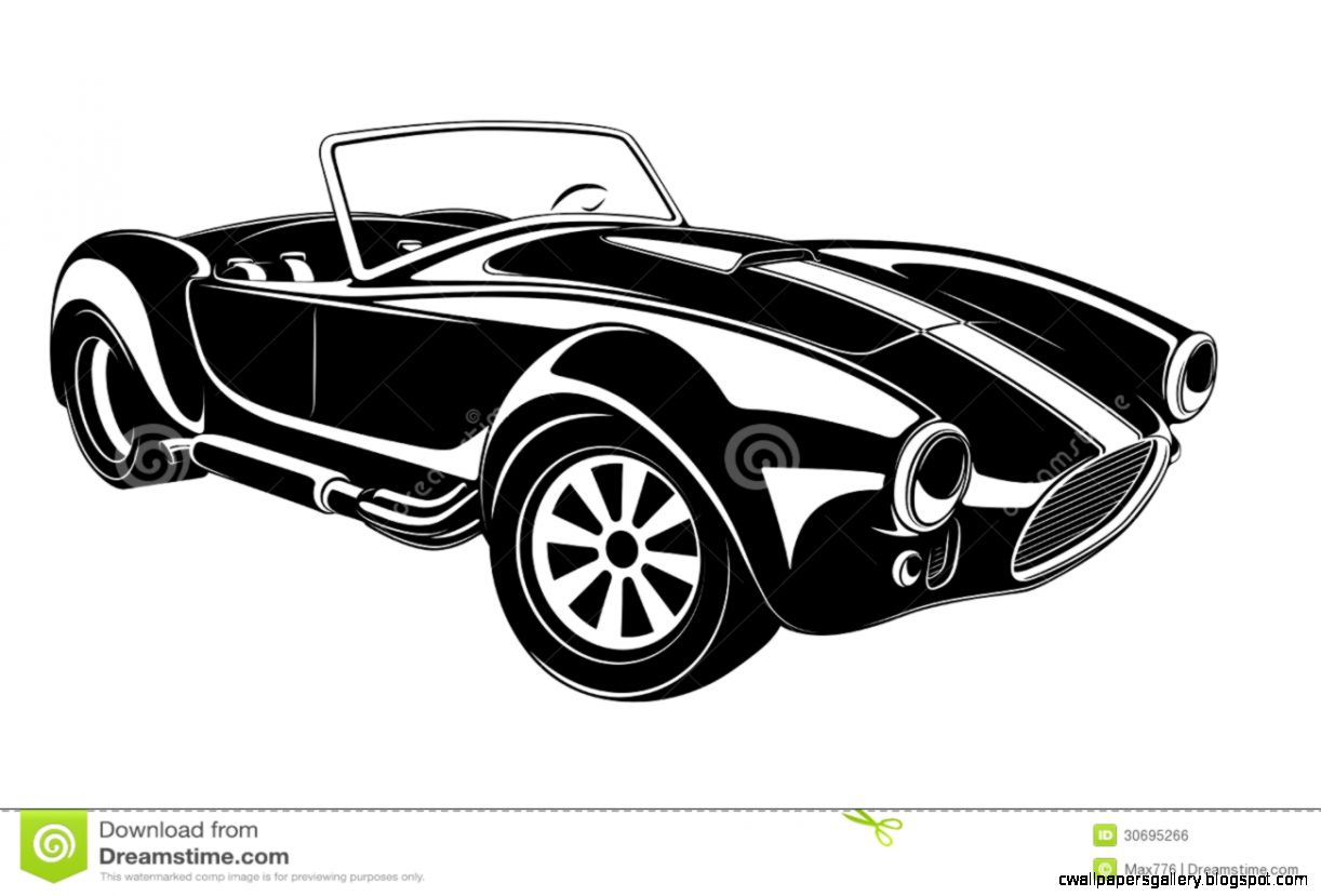 Download Classic Car Silhouette | Wallpapers Gallery