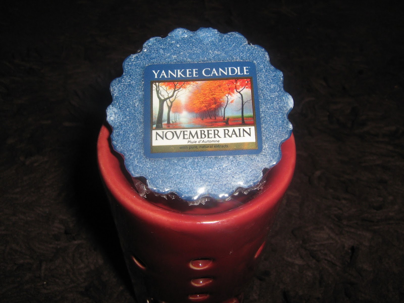 Listopadowy deszcz .. Yankee Candle November Rain Pirelka blog
