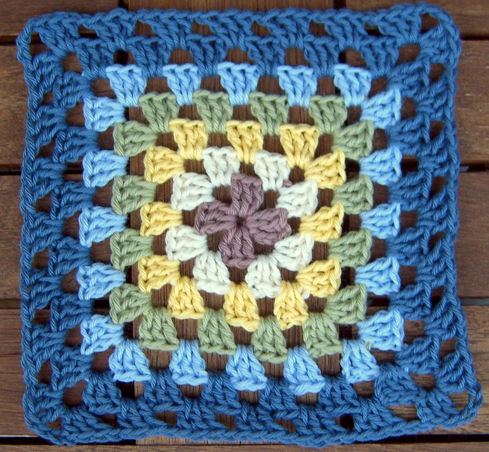 One Square At A Time: Block #49 Traditional Granny