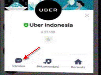 Cara Memesan Uber Melalui Aplikasi LINE