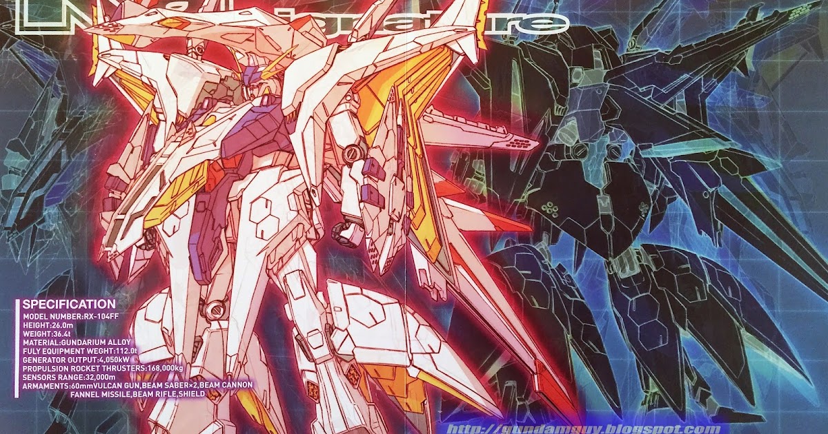 GUNDAM GUY: RX-104FF Penelope 'RX-104 Odesseus Gundam + Fixed Flight ...
