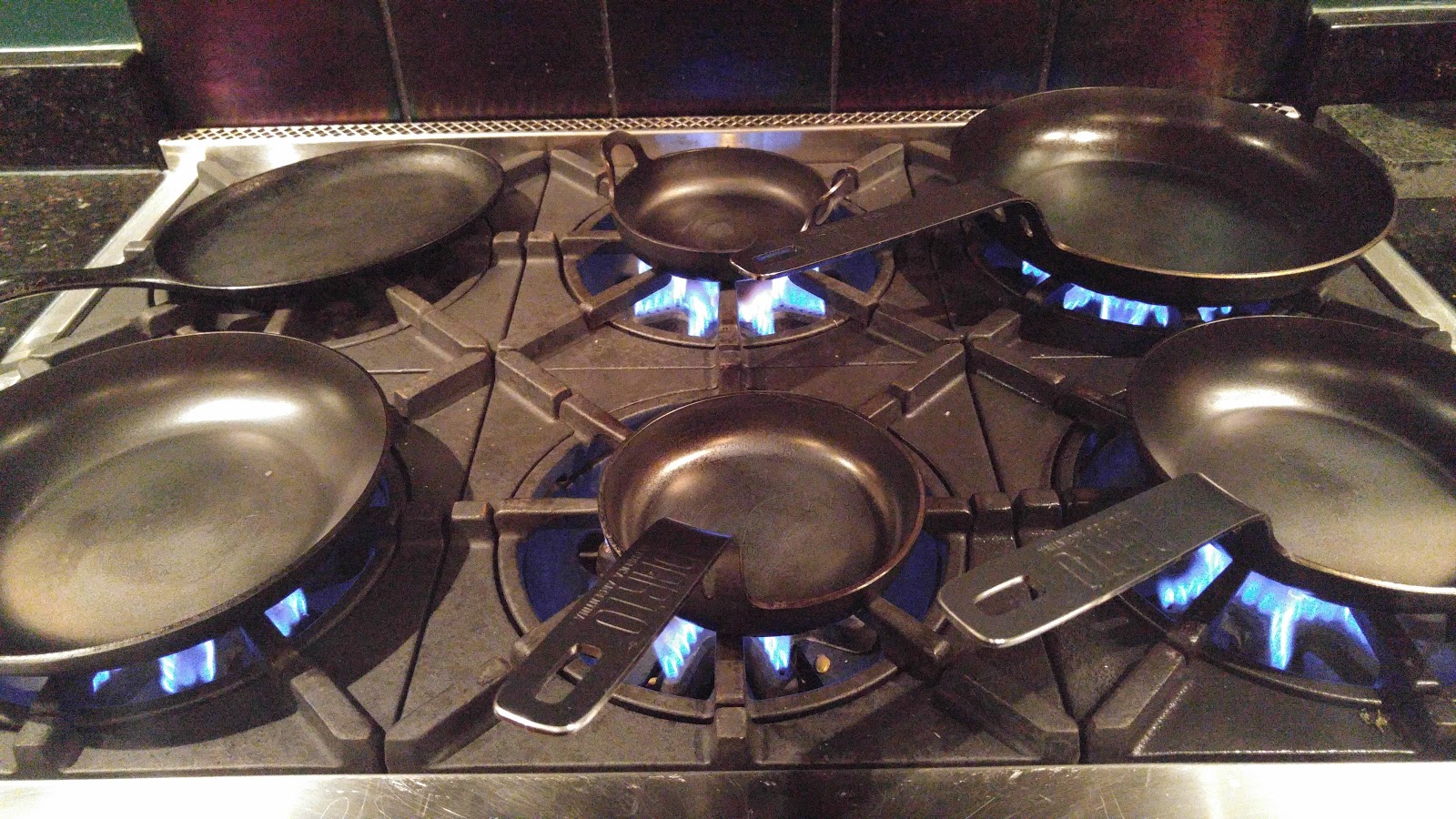 Honey on a razor blade Heavy Metal Darto Carbon Steel Pans