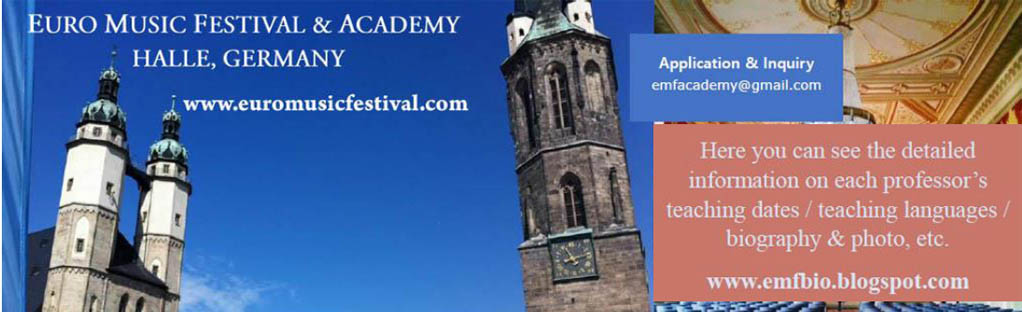 Euro Music Festival & Academy PROFESSORS