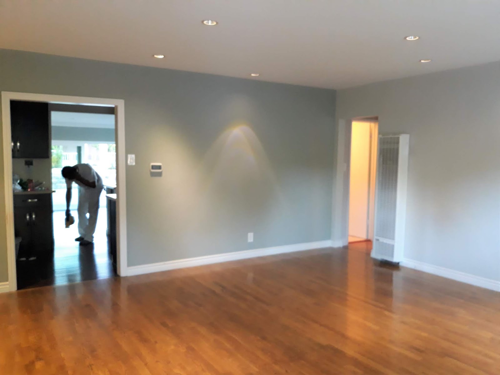 Cindy On Tour New Paint In House And Here Is The Living Room Space For Bobby I This Same Accent Color In Previous Area Called Escape Grey