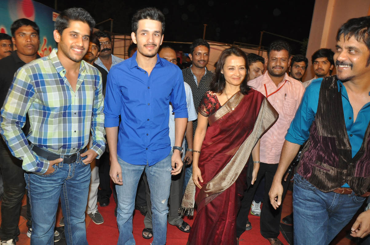 Nagarjuna Family At Greekuveerudu Audio Launch | Tollywoodtv