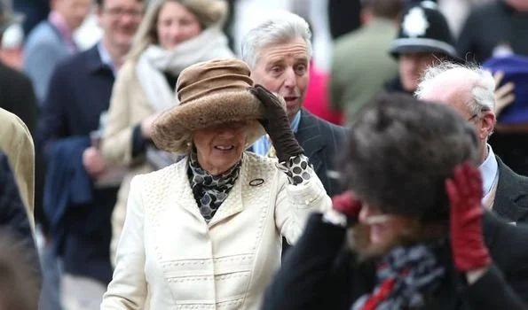 The Duchess is an honorary member of the Jockey Club